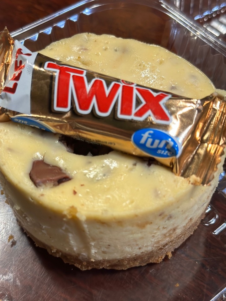 Housemade TWIX Cheesecake