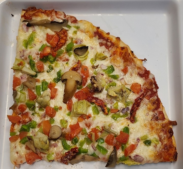 Veggie Delight Pizza Slice
