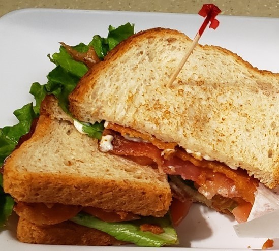 BLAT (Bacon, Lettuce, Avocado, Tomato)