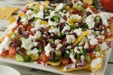 Mediterranean Lamb Nachos