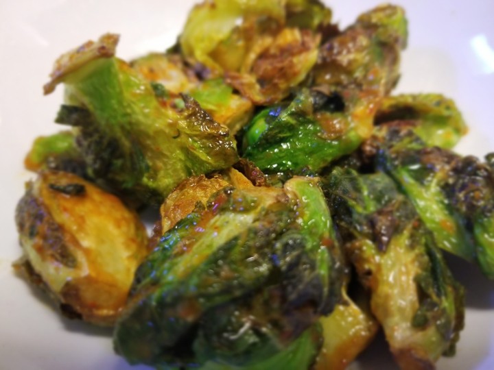 KIMCHI BRUSSELS SPROUTS