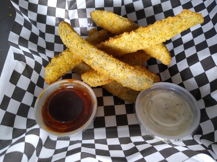 FRIED PICKLE SPEARS