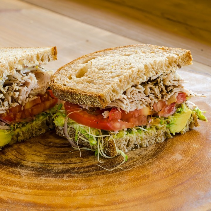 Peppered Turkey Sandwich