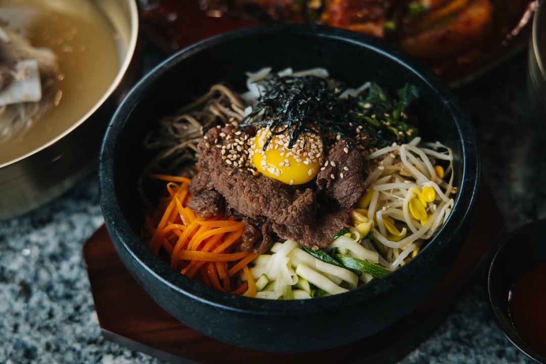 Stone Bowl Bibimbap 돌솥 비빔밥 Lunch