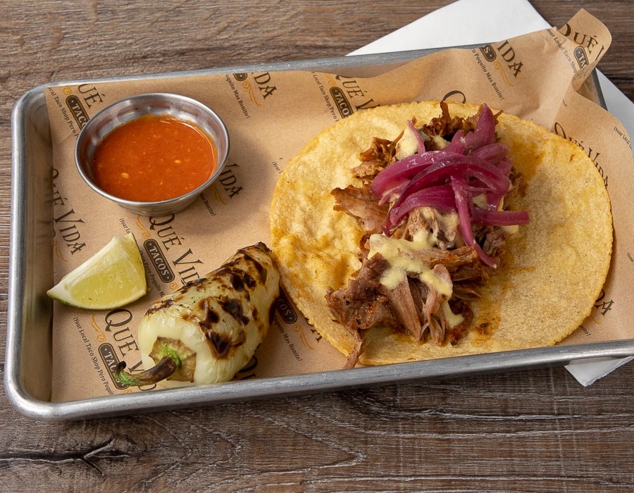 #4 Cochinita Pibil Taco