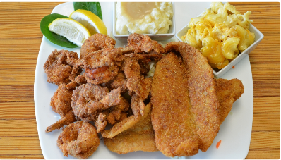 CATFISH & SHRIMP COMBO