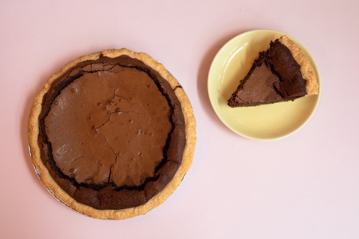 Salty Chocolate Chess Whole Pie