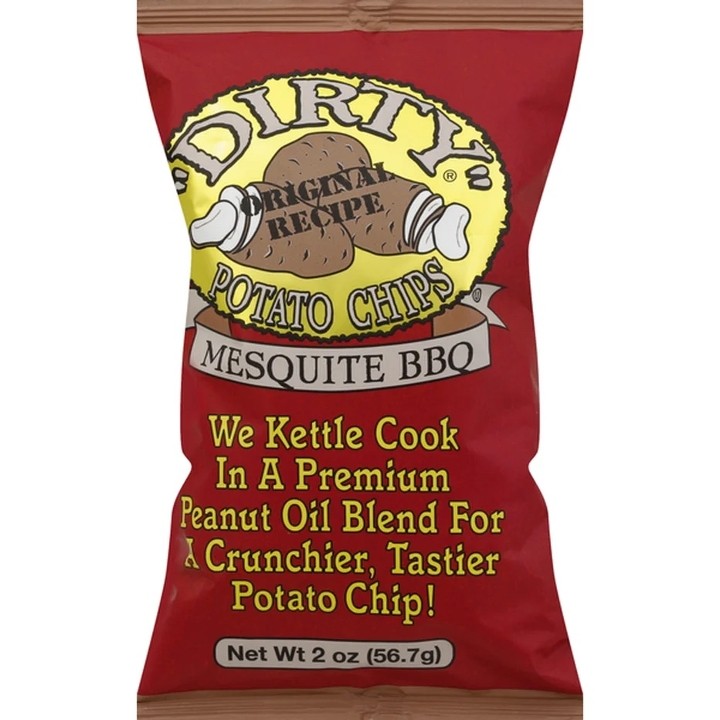 Dirty BBQ Chips, 2oz