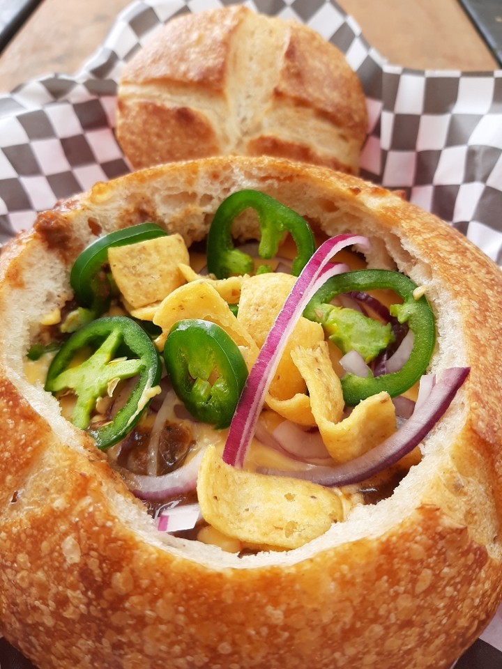 Smoked Chili Bread Bowl