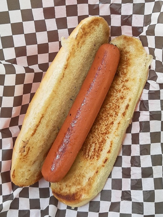 Plain Hot Dog