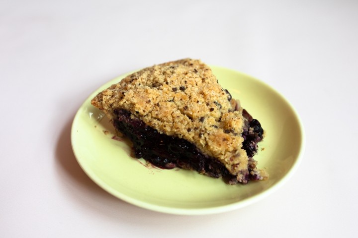 Blueberry Crumb Slice