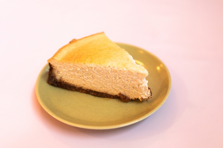 Classic NY Cheesecake Slice