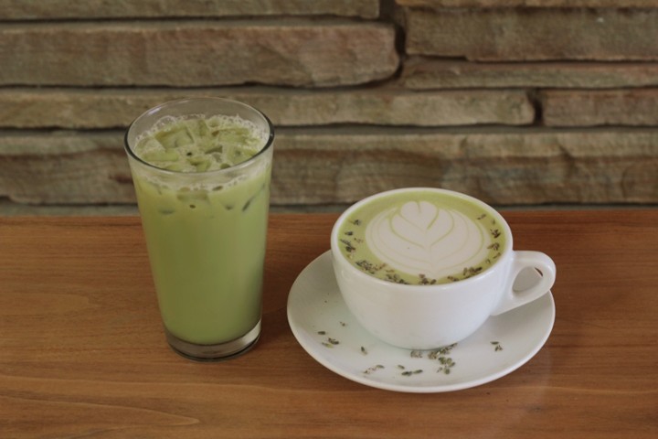 Matcha Lavender Latte