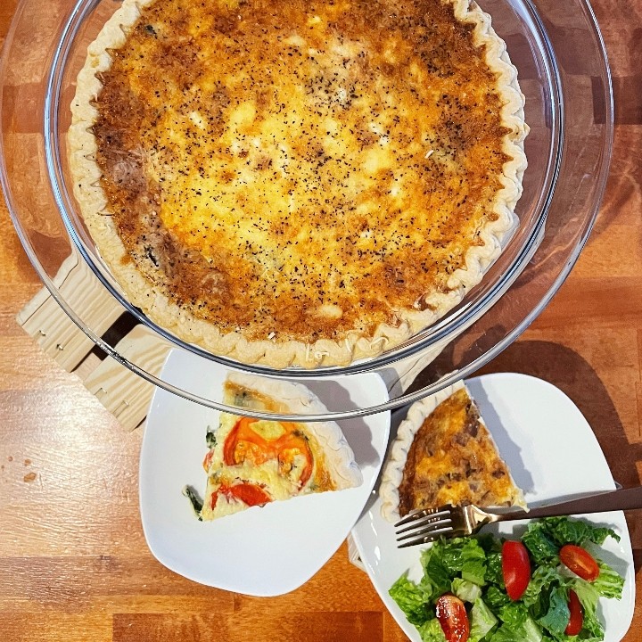 Quiche - Prosciutto Cheddar