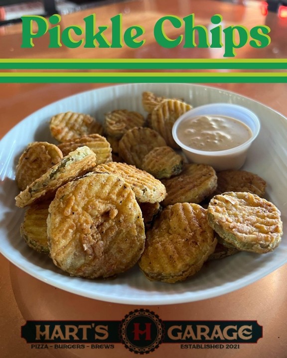 Fried Pickle Chips Appetizer