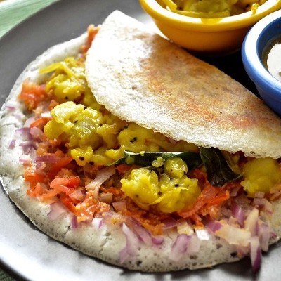 Onion Masala Dosa