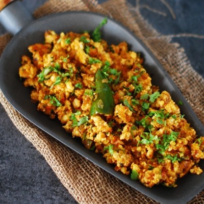 Paneer Bhurji (Wet/Dry)