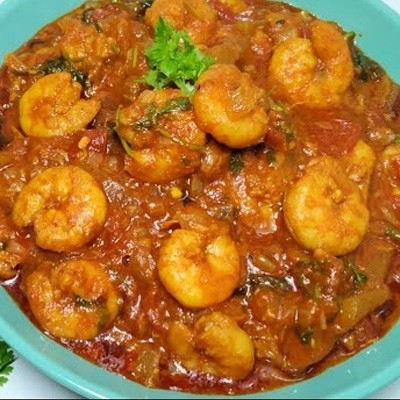 Bhimavaram Royyala Koora (Shrimp Curry)