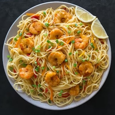 Shrimp Schezwan Hakka Noodles