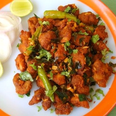 Andhra Chicken 65 (wet)