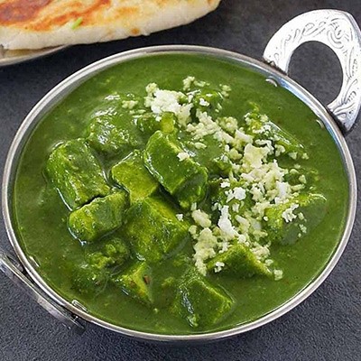 Methi Chaman (Fenugreek Leaves-Paneer) Curry