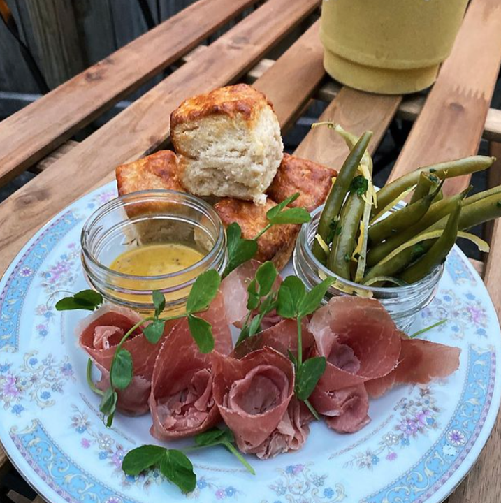 Country Ham Plate