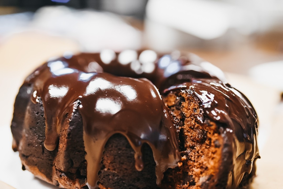 Whole Chocolate Ganache Cake