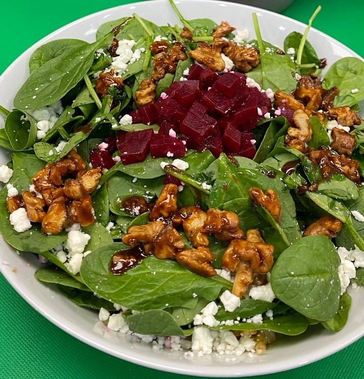Spinach and Walnuts Salad