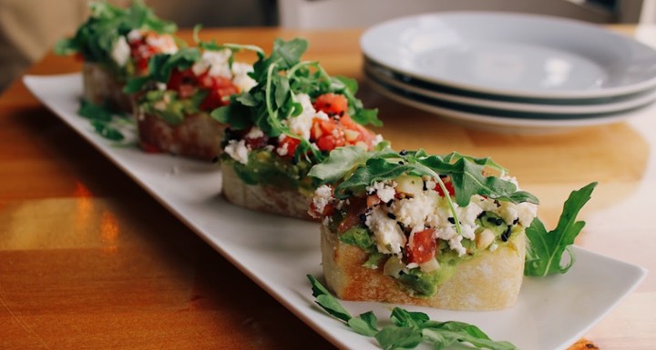 Avocado Cali Bruschetta