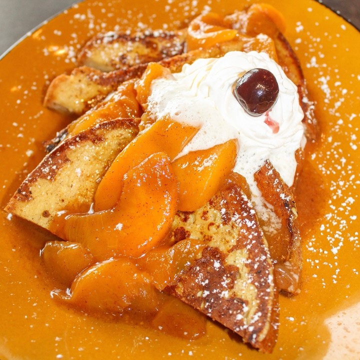 PEACH FRENCH TOAST