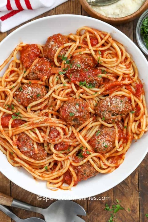 Spaghetti with Meatballs