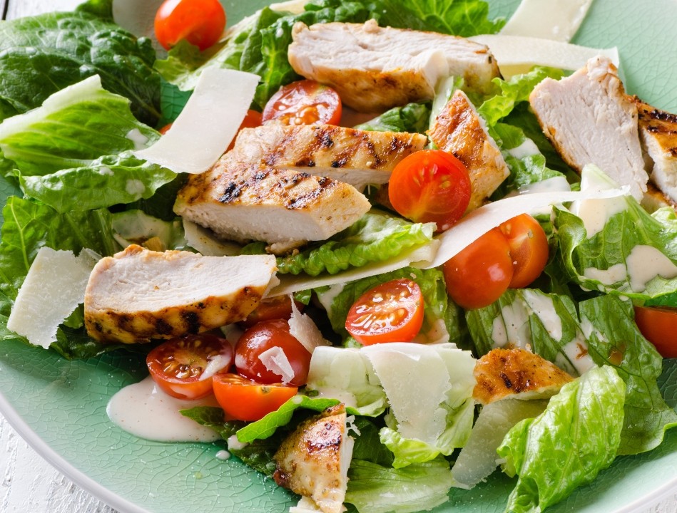 Garden Salad w/ Grilled Chicken Strips