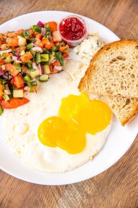 Israeli  Breakfast