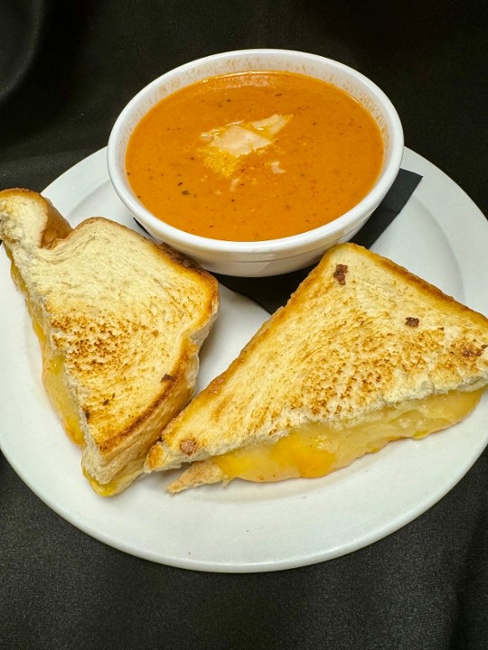 Fancy Grilled Cheese & Soup Combo