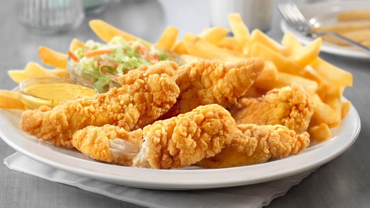 Chicken Strips and Fries