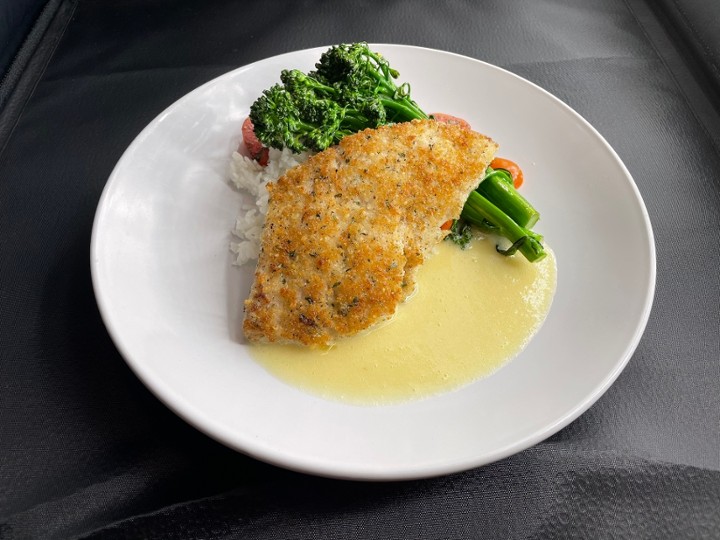Panko Crusted Snapper