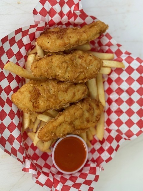 Chicken Fingers With Fries