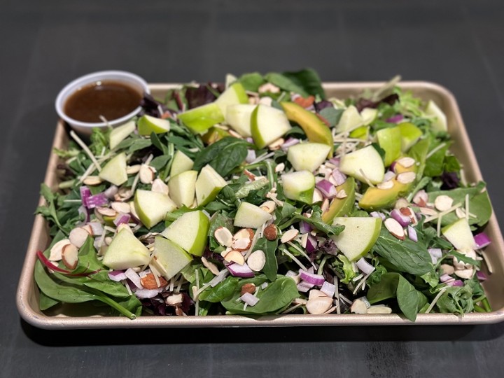 Apple Almond Arugula Salad