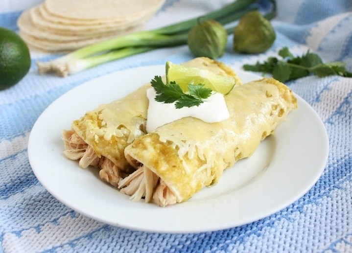 Single Chicken Enchilada