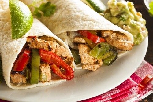 Chicken Fajita Burrito