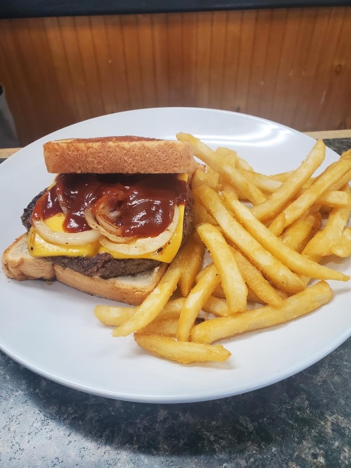 Steakhouse Burger w/fries