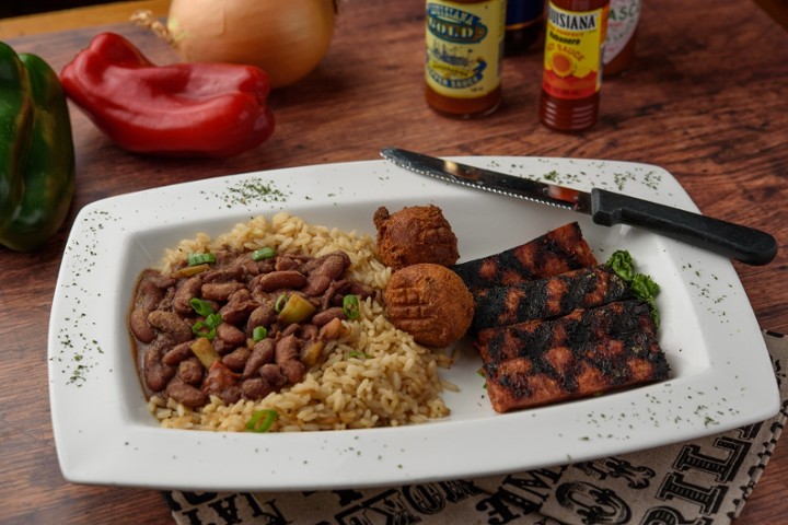 Red Beans and Rice with Andouille Sausage