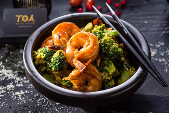 Lunch-Broccoli Shrimp