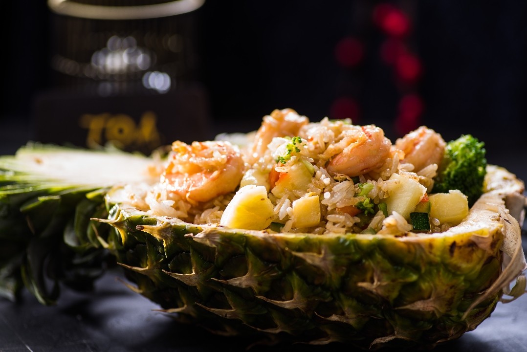 Lunch-Pineapple Fried Rice Shrimp