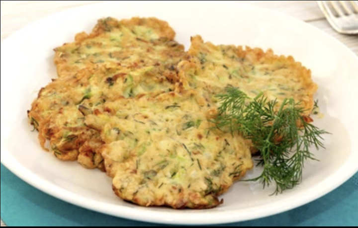 Turkish Zucchini Pancakes (Mucver)