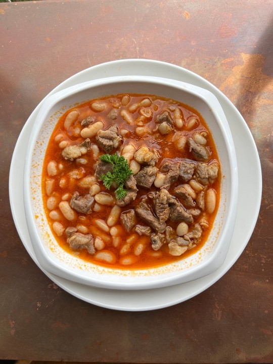 Turkish Bean Stew w/Meat (Etli Kuru Fasulye)