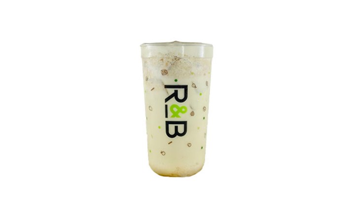 Cereal Milk Tea w/ Cheese Cream