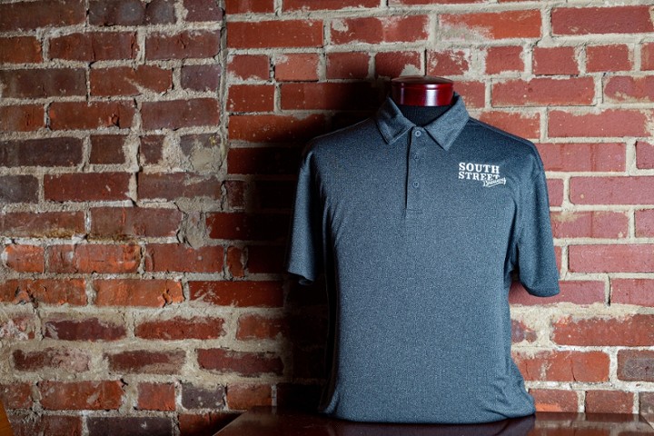 Mesh Grey Polo