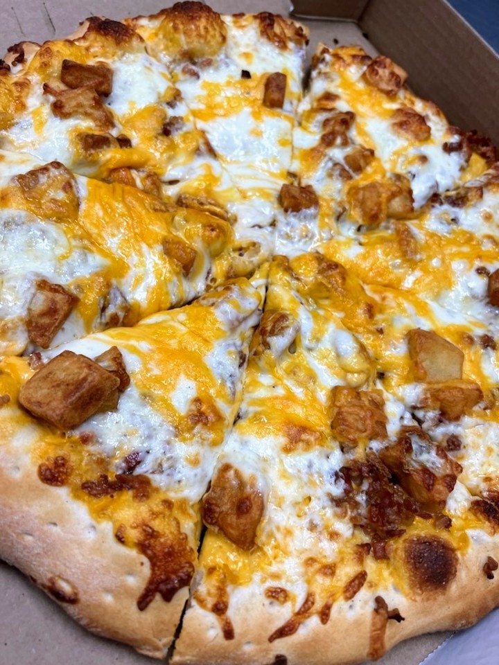 Sheet Loaded Baked Potato Pizza