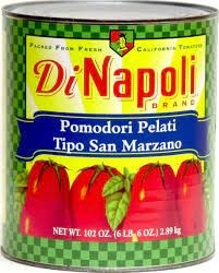 DiNapoli Peeled Tomato Cans
